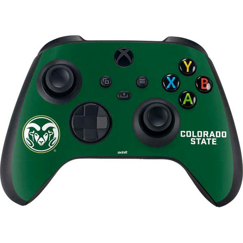 Colorado State University CSU Rams Logo XBox Series X Digital Edition Bundle Skin