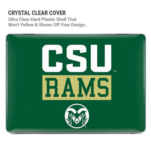Colorado State University CSU Rams MacBook Pro 14in (2021-24) Case plus Skin