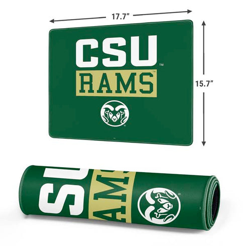 Colorado State University CSU Rams Gaming Mouse Pad