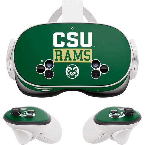 Colorado State University CSU Rams Meta Quest 3S Skin
