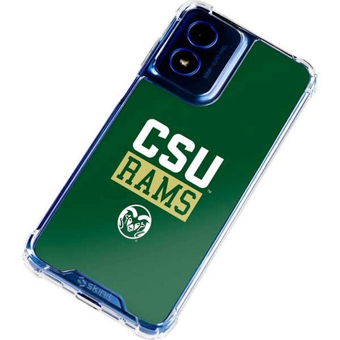 Colorado State University CSU Rams Moto G Play 4G (2024) Clear Case