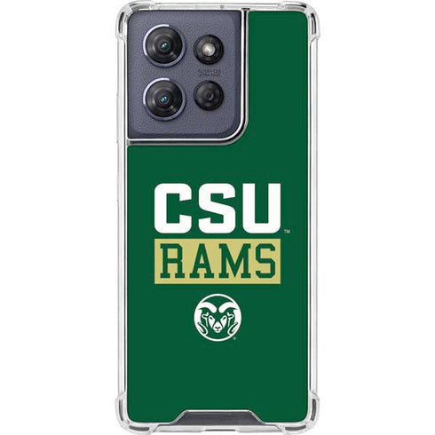 Colorado State University CSU Rams Moto G Play 5G (2025) Clear Case