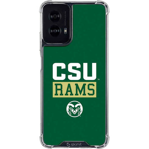 Colorado State University CSU Rams Moto G Power 5G (2024) Clear Case