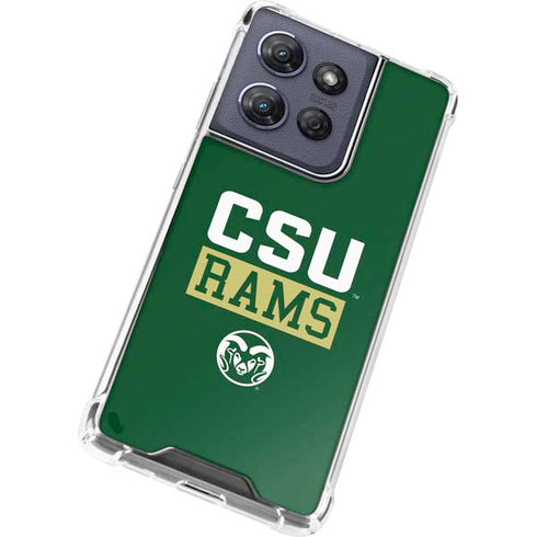 Colorado State University CSU Rams Moto G Stylus 5G (2025) Clear Case