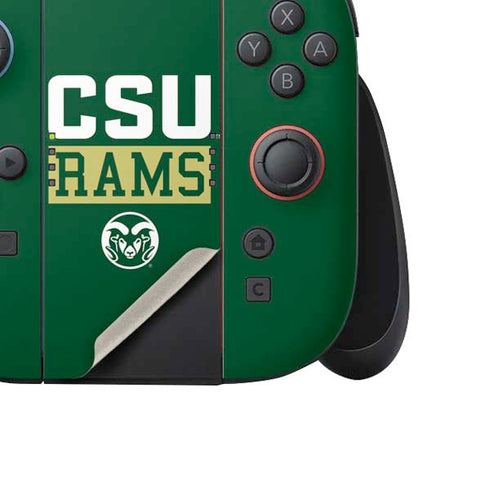 Colorado State University CSU Rams Nintendo Switch 2 (2025) Joy-Con Controller Skin