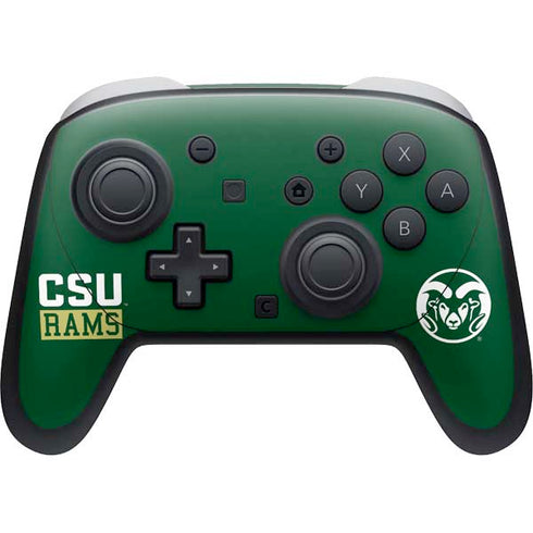 Colorado State University CSU Rams Nintendo Switch 2 (2025) Pro Controller Skin