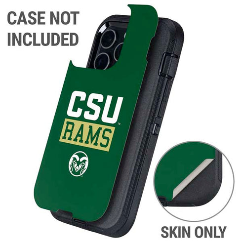 Colorado State University CSU Rams Otterbox Defender iPhone Skin