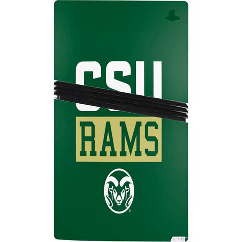 Colorado State University CSU Rams PS5 Pro Console Skin