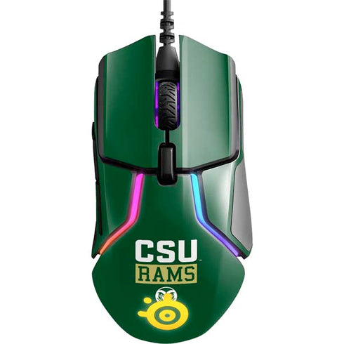 Colorado State University CSU Rams SteelSeries Rival 600 Gaming Mouse Skin
