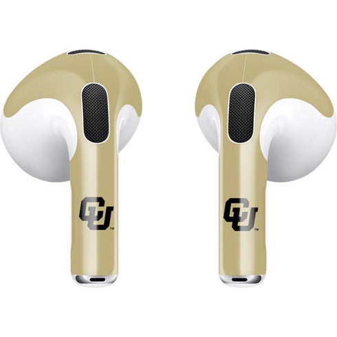 University of Colorado CU Buffs Apple AirPods (3rd Gen 2021) Skin