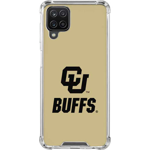 University of Colorado CU Buffs Galaxy A12 Clear Case