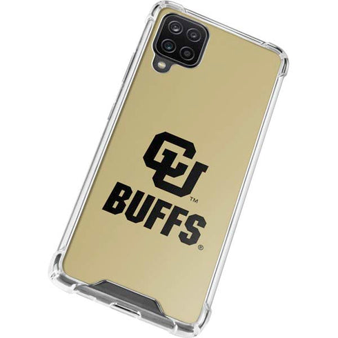 University of Colorado CU Buffs Galaxy A12 Clear Case