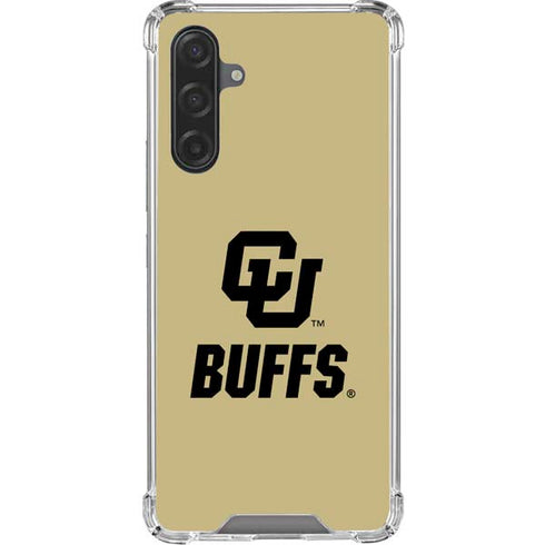 University of Colorado CU Buffs Galaxy A17 Clear Case