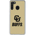 University of Colorado CU Buffs Galaxy A21 Clear Case