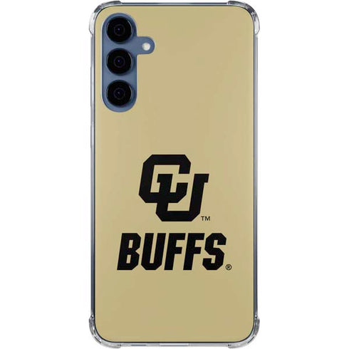 University of Colorado CU Buffs Galaxy A35 5G Clear Case