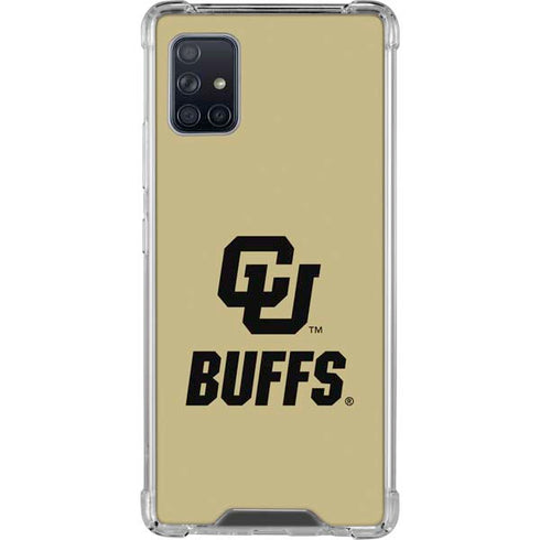 University of Colorado CU Buffs Galaxy A51 5G Clear Case