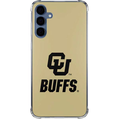 University of Colorado CU Buffs Galaxy A55 5G Clear Case