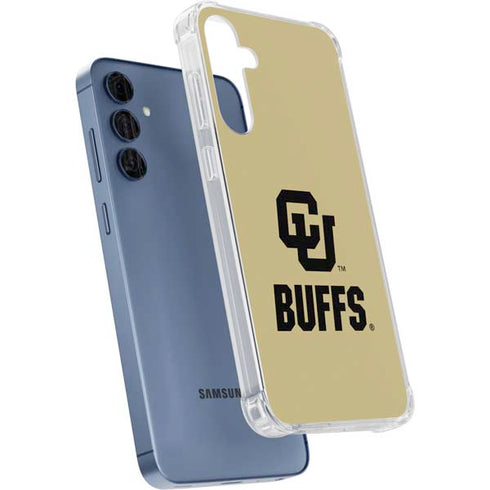 University of Colorado CU Buffs Galaxy A55 5G Clear Case