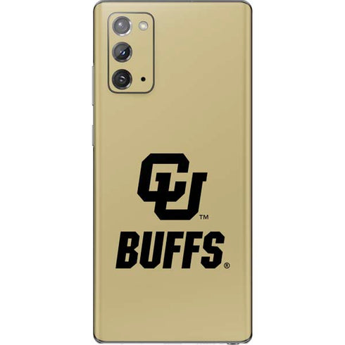 University of Colorado CU Buffs Galaxy Note20 5G Skin