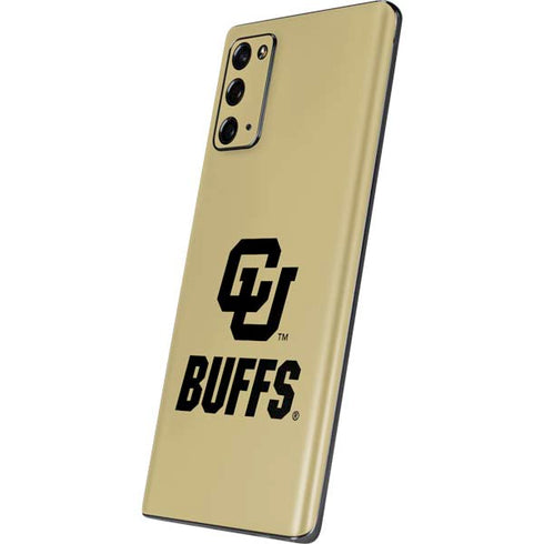 University of Colorado CU Buffs Galaxy Note20 5G Skin