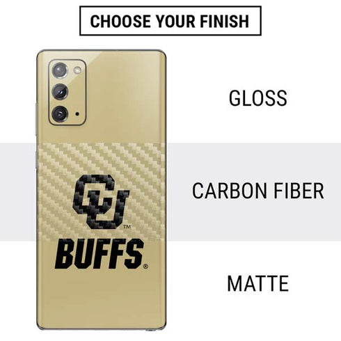 University of Colorado CU Buffs Galaxy Note20 5G Skin