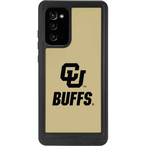 University of Colorado CU Buffs Galaxy Note20 5G Waterproof Case
