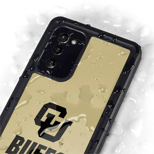 University of Colorado CU Buffs Galaxy Note20 5G Waterproof Case