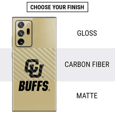 University of Colorado CU Buffs Galaxy Note20 Ultra 5G Skin