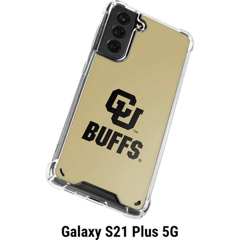 University of Colorado CU Buffs Galaxy S21 Plus 5G Clear Case