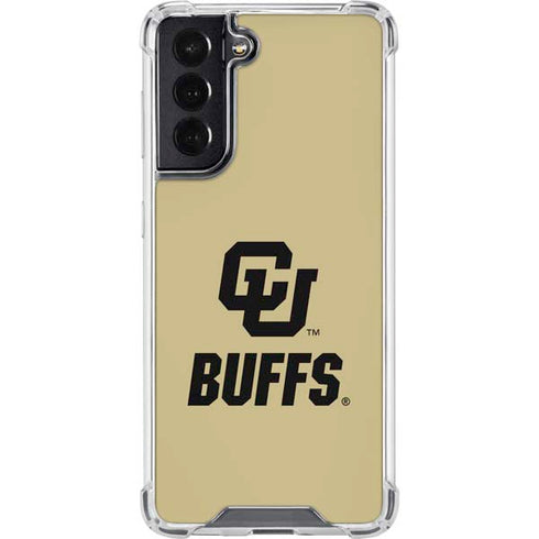University of Colorado CU Buffs Galaxy S22 Clear Case