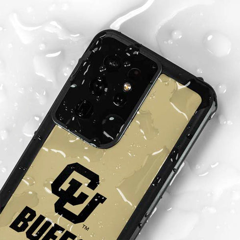 University of Colorado CU Buffs Galaxy S24 Ultra Waterproof Case