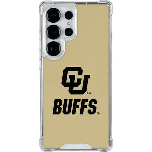 University of Colorado CU Buffs Galaxy S25 Ultra Clear Case