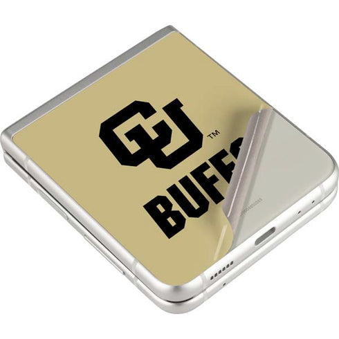 University of Colorado CU Buffs Galaxy Z Flip3 5G Skin