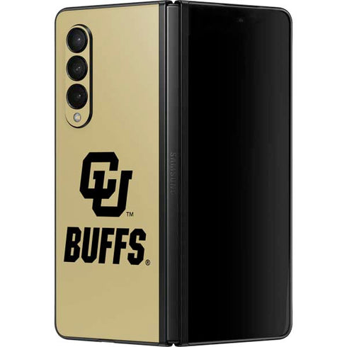 University of Colorado CU Buffs Galaxy Z Fold3 5G Skin