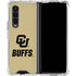 University of Colorado CU Buffs Galaxy Z Fold4 5G Clear Case
