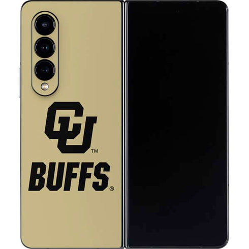 University of Colorado CU Buffs Galaxy Z Fold4 5G Skin