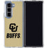 University of Colorado CU Buffs Galaxy Z Fold5 5G Clear Case
