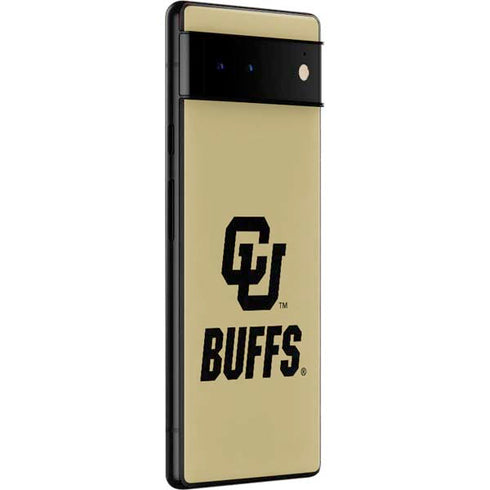 University of Colorado CU Buffs Google Pixel 6 Pro Skin