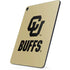 University of Colorado CU Buffs Apple iPad Pro Skin