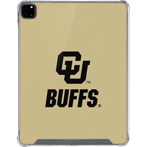University of Colorado CU Buffs iPad Pro 12.9in (2020) Clear Case