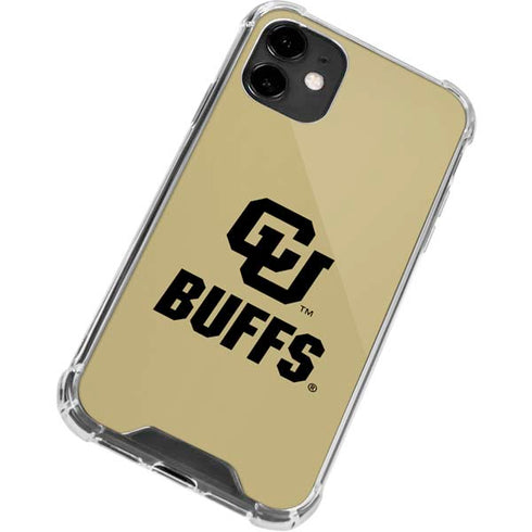 University of Colorado CU Buffs iPhone 12 Mini Clear Case