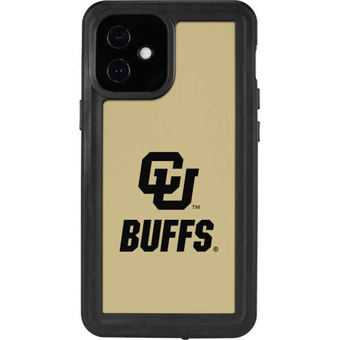 University of Colorado CU Buffs iPhone 12 Mini Waterproof Case