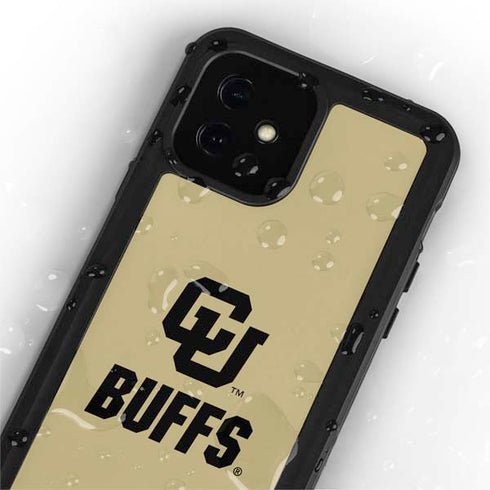 University of Colorado CU Buffs iPhone 12 Mini Waterproof Case