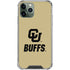 University of Colorado CU Buffs iPhone 12 Pro Clear Case