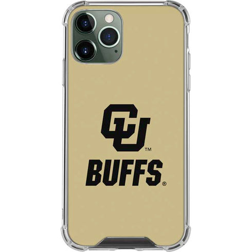 University of Colorado CU Buffs iPhone 12 Pro Max Clear Case