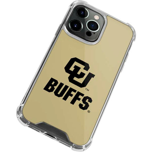 University of Colorado CU Buffs iPhone 13 Pro Clear Case