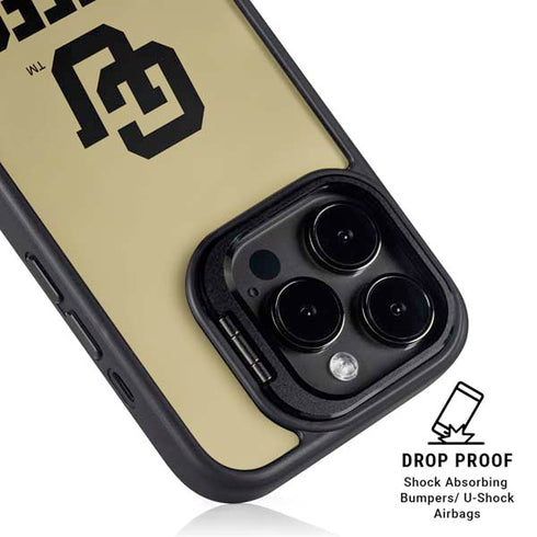 University of Colorado CU Buffs iPhone 14 Pro Kickstand Case