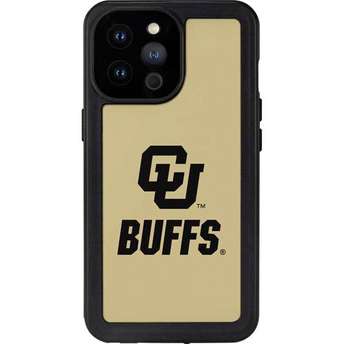 University of Colorado CU Buffs iPhone 14 Pro Max Waterproof Case