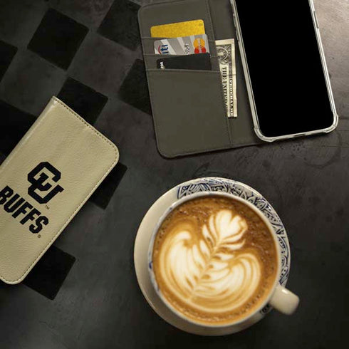 University of Colorado CU Buffs iPhone 15 Plus Folio Case