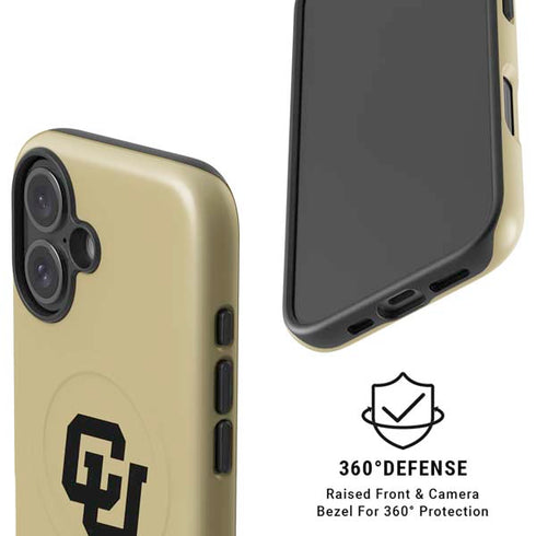 University of Colorado CU Buffs iPhone 16 Magsafe Impact Case